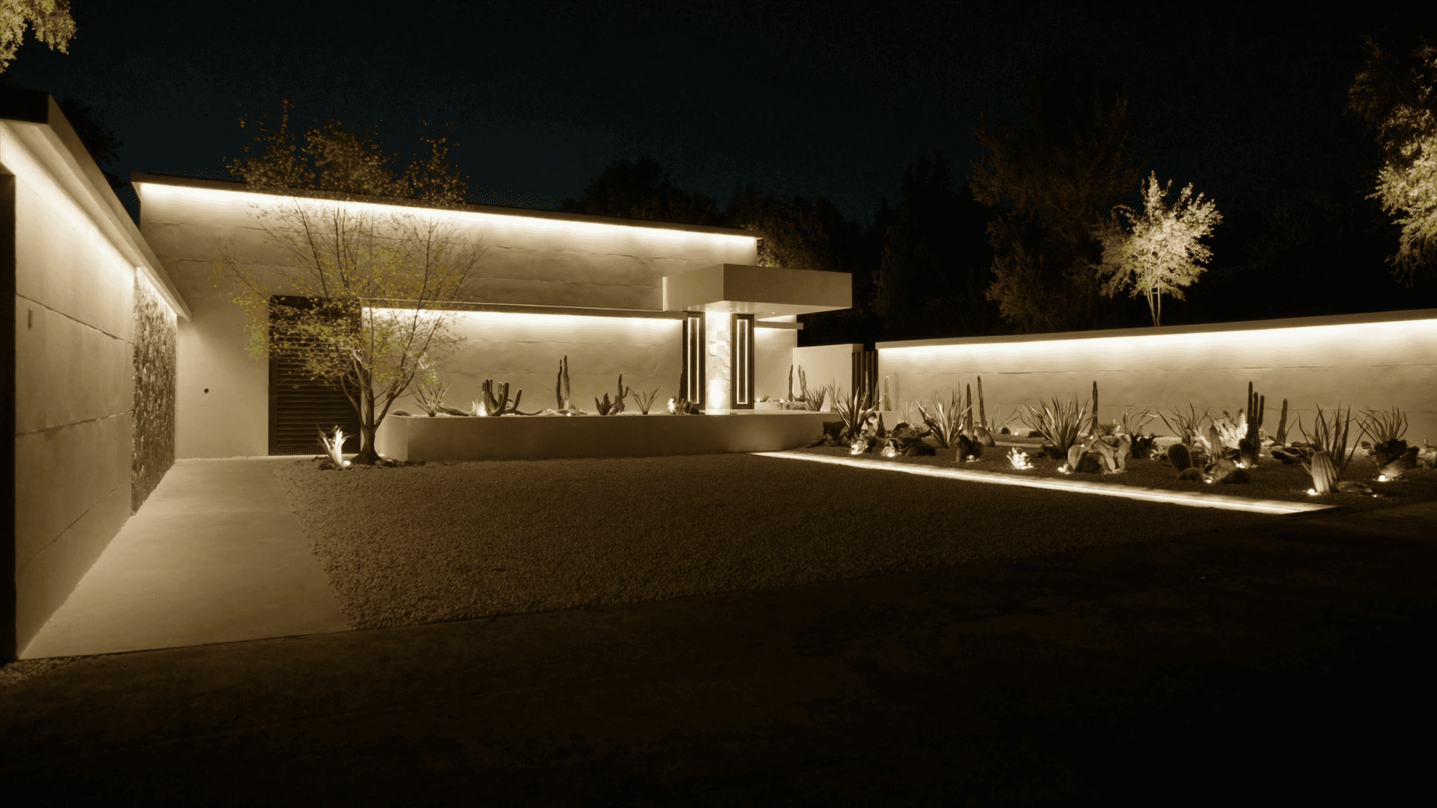 Iluminação LED — Fachada & externo