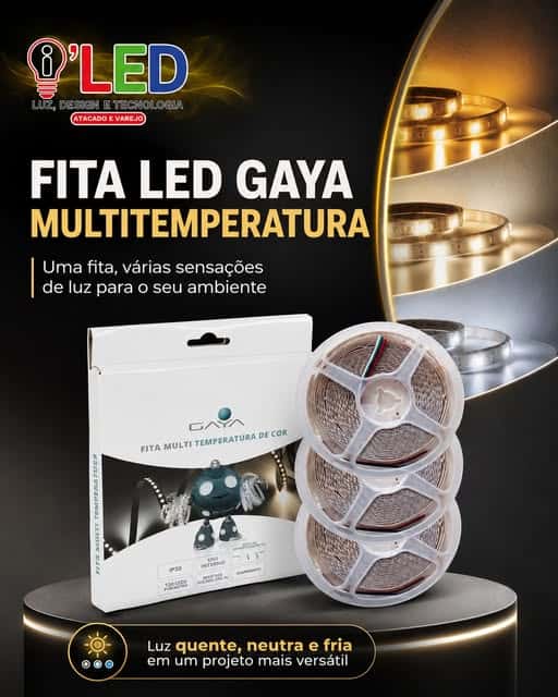 Fita LED multitemperatura — iLED Brasília